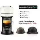 Reusable Refill Coffee Machine Espresso Capsule Pod Shell for Nespresso Vertuo
