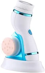 FOMIYES 1pc Electric Washing Machine Face Wash Machine Waterproof Face Cleaner Face Washing Brush Electrical Tools Pore Cleaner Cleaning Brush Face Wash Brush Electric Tool Abs Blue