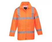 Portwest Hi-Vis Rain Jacket Men's - Orange