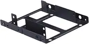 BaotyJie Metal SSD Hard Drive Mounting Kit, Double Deck SSD Mounting Bracket for 2.5 to 3.5In Drive Bay