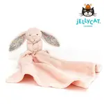 JELLYCAT馬卡龍粉碎花兔安撫巾 ESLITE誠品