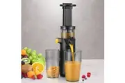 Devanti Slow Juicer Cold Press Fruit Juice Extractor 130W Black