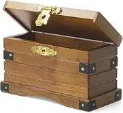 Odoria 1:12 Miniature Storage Trunk Vintage Chest Dollhouse Furniture Decoration Accessories