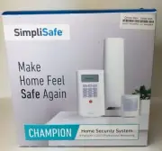 SimpliSafe Champion Home Security System - White (TGT-1) 9 piece kit 24/7