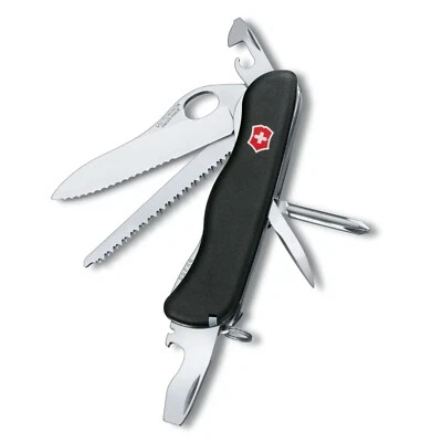 Victorinox One Hand Trekker - Swiss Army Knife - Black - SAK