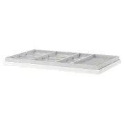 KOMPLEMENT pull-out tray with insert, white, 100x58 cm