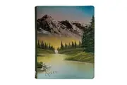Ultra Pro Bob Ross Collection Mountain Retreat 9 Pocket Zippered Pro Binder