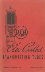 RCA TT-3 AIRCOOLED TRANSMITTING TUBES TECHNICAL MANUAL 1938.PDF