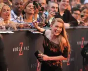 Mireille Enos at World War Z New York Premiere at Duffy Square in T- Old Photo 3