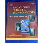 二手參考書籍* 放射技術學原文書【RADIOLOGIC SCIENCE FOR TECHNOLOGY】專業用書