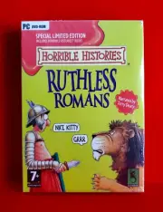 Horrible Histories Ruthless Romans 2009 Special Edition PC DVD-ROM Game + Book