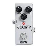 LEKATO R COMP Compressor Portable Mini Electric Guitar Pedal Vintage True Bypass