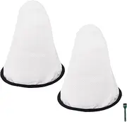 EZ SPARES 2 PCS 2KE2105000 HEPA Cloth Dust Bag Liner Compatible with Hoover Royal Backpack Cloth Shoulder Vacuum Cleaner C2401 RY4000,Shoulder Vac Pro Commercial Part, Cloth Hepa Vacuum Cleaner Bag