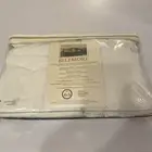 Biltmore Twin Size White Flat & Fitted Pillowcase Sheet set 100% Egyptian Cotton