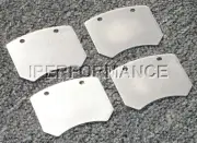 Titanium Brake Pad Shim Heat Shield Set for Morris Mini Cooper S, GT 63-73; Fr