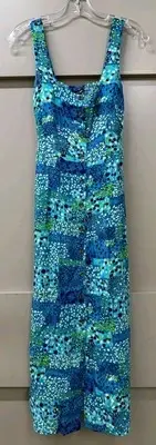 WHISTLES Blue Spring Meadow Button Up Dress - UK 6 / EU 34 / US 2 - £139