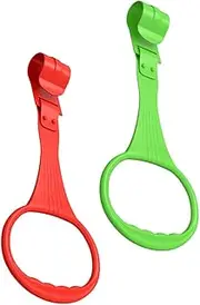 BIUDECO Pcs Bed Ring Safe Pull up Handles for Playpen Stacking Ring Toys for Indoor Play Elastic Pull Assist Ergonomic Design