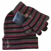 Authentic Baby Phat Knit Beanie Gloves 2 PCS SET Acrylic Women Girl Hat Beanie