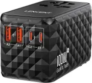 LENCENT 100W International Travel Plug Adapter, Universal Travel Adaptor with...