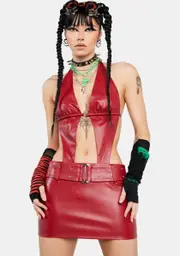 Lover Got Your Attention Cut-Out Dress