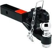 Tow Ready 63041 Receiver Mount Pintle Hook with 2" Ball