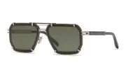 Philipp Plein SPP131 583X PALLADIO C/PARTI NERO LUCIDO 64/12/145 MAN Sunglasses