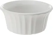 CorningWare FWIII Round Ramekin, French White, 207 ml Capacity