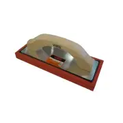 9-1/2" x 4" RUBBER FLOAT, 3/4"BACKING, WOOD HANDLE, TRWF-4912