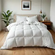 Royal Comfort 500GSM 95% Goose Feather 5% Down Quilt Duvet All-Seasons White (Single, King Single, Double, Queen, King)
