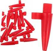 Totority Versatile Inflation Tool 20pcs Nozzles Attachment Set for Air Pump Use on Balls Toys and Air Mattresses