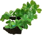 Plastic Tree Trunk Driftwood Aquarium Fish Tank Reptile Cylinder Making Roots Plant Wood Decoration(Style A)