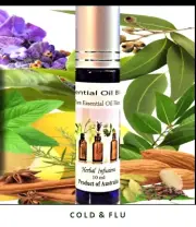 COLDS & FLU - Mint-O-Rub - Premium Essential Oil Blend - 10 ml Roll On