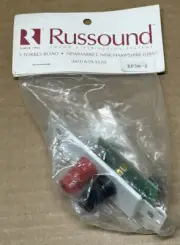 Russound BP3M-S Wall Mount Speaker Connector Red Black 4” NEW IN PACKAGE!