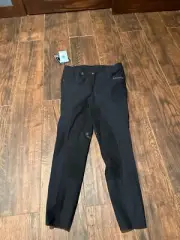 NWT Romfh International FS Breeches- BLACK- 32R