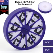 Dyson HEPA Replacement Filter Home Upright Vacuum DC07 DC14 Blue Health Safety