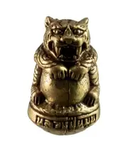 Tigre Millionaire LP Moon - Amulet Of Thailand - Figurine Miniature #5591