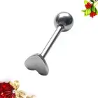 Heart Tongue Rings Women Body Jewelry Metal Body Stud Body Piercing Jewelry