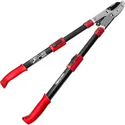 HAUTMEC Extendable 27-37'' Anvil Loppers with Compound Action System, 2 Inch Cut Capacity, Labor-Saving Tree Trimmer, Heavy Duty Thick Branch Garden Pruning Clippers Scissors HT0149-AU