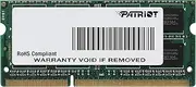 Patriot Signature Line 1.35V 8GB DDR3 1600MHz PC3-12800 CL11 SODIMM Low Voltage Memory PSD38G1600L2S