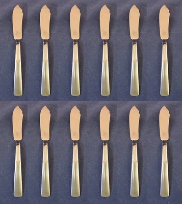 SET OF TWELVE - Oneida Stainless SATIN SCOOP Butter Servers