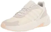 adidas Women's Ozelle Running Shoe, Cloud White/Cloud White/FTWR White, 10