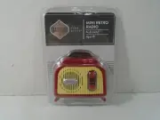 2018 DASHING FINE GIFTS--MINI RETRO RADIO (NEW)
