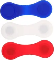 CLISPEED 3Pcs Silicone Golf Hat Clip with Removable Ball Markers Durable Cap Clamp Holder and Gradient Stylish Golf Accessories for Men and Women