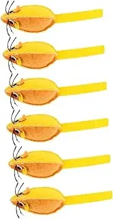 YARNOW 6pcs Soft Plush Mouse Cat Chew Plaything for Kittens Engaging Cat Accessories for Hours of Fun and Entertainment Durable and Lightweight Design
