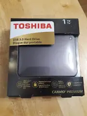 Toshiba HDTW110XB3A1 1TB Canvio Premium 2.5-Inch USB 3.0 Portable External Hard