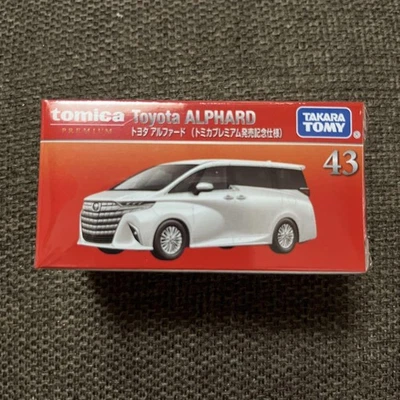Tomica Premium Toyota Alphard No.43 Diecast 1:64 Scale Used