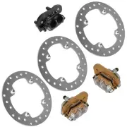 Fr. R/L & Rear Brake Disc with Caliper for Can-Am CanAm Outlander 570 2018-2022