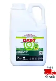 Dart Turf Control Lawn Herbicide 5lt DAVID GRAYS (SAME AS BOW & ARROW)