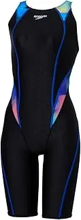 [Speedo] [Speed] Women's Flex Sigma Kai Mini Open Back Knee Skin, Blue