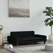 Pet Sofa, Dog Sofa Dog Bed Dog Couch Dog Bed Black 90x53x30 cm Fabric